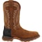 Durango Men's Waterproof Western Work Boot, 11 M, Steel Toe, 11 in H, Coyote Brown, DDB0403 DDB0403 - alternate 6